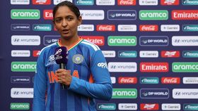 India captain Harmanpreet Kaur in this frame. (Getty) India captain Harmanpreet Kaur in this frame. (Getty)