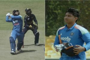 Vaibhav Sooryavanshi left dejected as Sri Lanka A captain sends him packing for another low score SportsTak