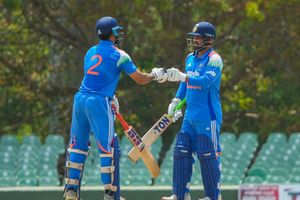 Suryansh Shedge's heroics go in vain as India A lose super over thriller to Sri Lanka A SportsTak