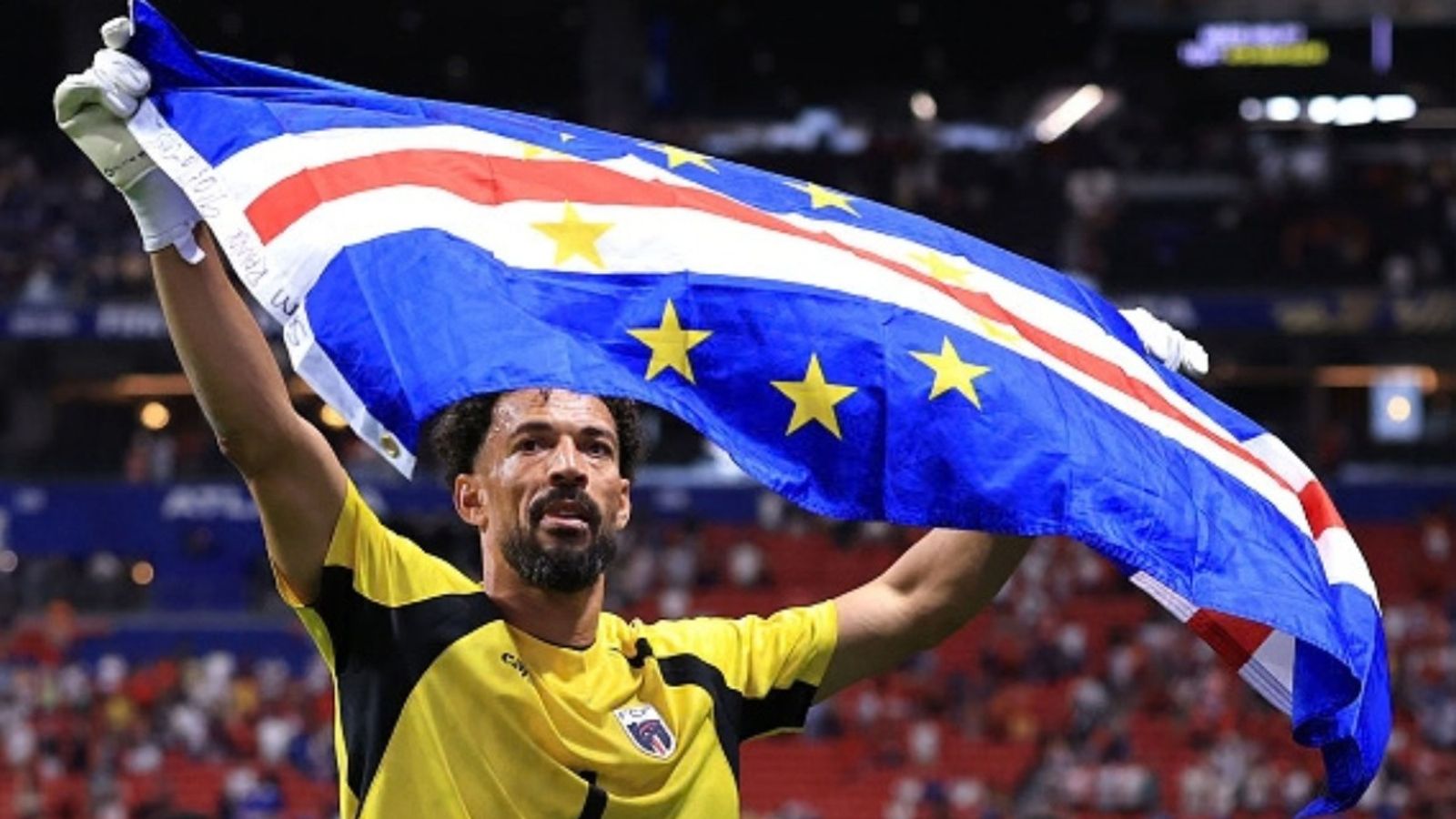 Cape Verde goalkeeper Vozinha becomes overnight Instagram sensation after Heroic World Cup opener vs Spain Vozinha in the frame (Image via Getty)