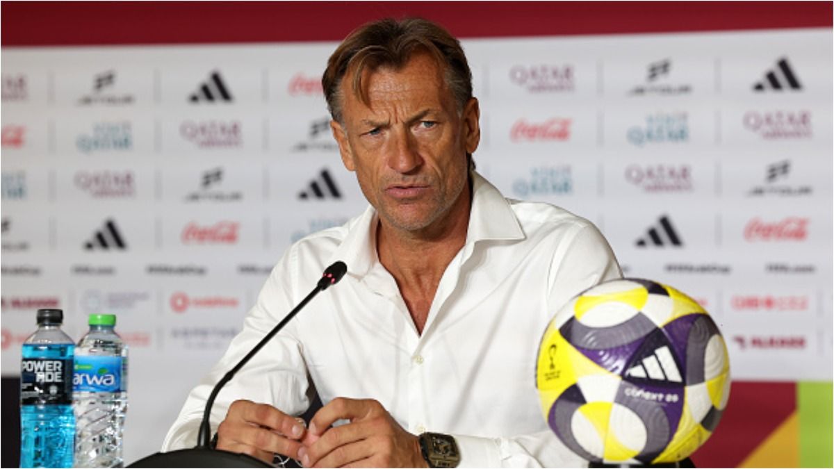 Hervé Renard in the frame. (Getty)