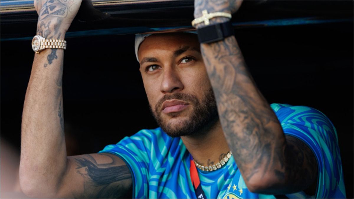 Neymar in this frame. (Getty)