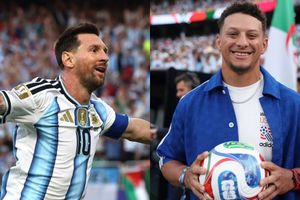 Watch: NFL superstar Patrick Mahomes enjoying Lionel Messi and Argentina's World Cup clash vs Algeria in Kansas City SportsTak