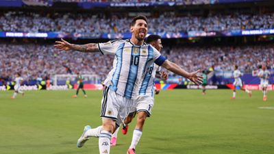 'It doesn't mean anything': Lionel Messi after joining Miroslav Klose's feat with hat-trick vs Algeria in FIFA World Cup 2026 Lionel Messi in this frame. (Getty)
