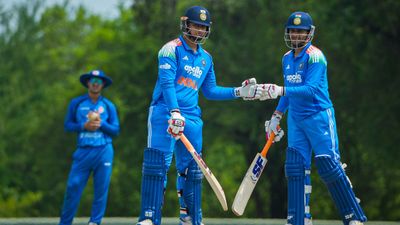 Nishant Sindhu, Priyansh Arya star as India A Crush Afghanistan A by 101 runs to reach final of Tri-Nation A series Priyansh Arya and Vaibhav Sooryavanshi in this frame. (X)