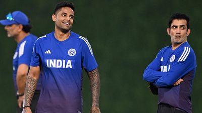 Suryakumar Yadav leaving MI? Robin Uthappa predicts shock reunion with Gautam Gambhir in this team in IPL 2028 India's head coach Gautam Gambhir (R) and veteran batter Suryakumar Yadav in this frame. (Getty)