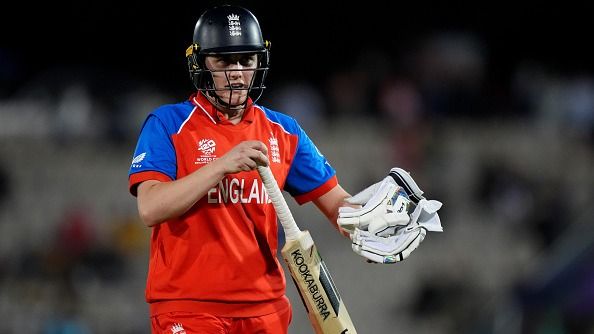 England captain Nat Sciver-Brunt in this frame. (Getty)