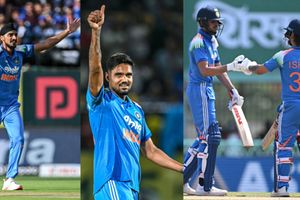 IND vs AFG: Gill-Kishan's tons, Gurnoor-Arshdeep's 3-fers power India to series-clinching 170-run win against Afghanistan SportsTak