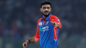 Delhi Capitals' captain Axar Patel in this frame. (X) Delhi Capitals' captain Axar Patel in this frame. (X)