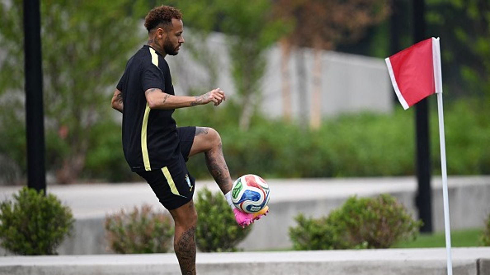 Suspense ends on Neymar's participation in Brazil vs Haiti FIFA World Cup 2026 clash Brazil's superstar forward Neymar in this frame. (Getty)