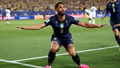 Matheus Cunha's brace powers Brazil to first FIFA World Cup 2026 win against Haiti Matheus Cunha in this frame. (Getty)