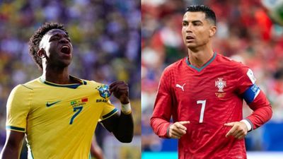 Watch: Brazilian star Vinicius Jr pays homage to Cristiano Ronaldo with iconic celebration at 2026 World Cup Brazilian star Vinicius Jr pays homage to Cristiano Ronaldo with iconic celebration at 2026 World Cup