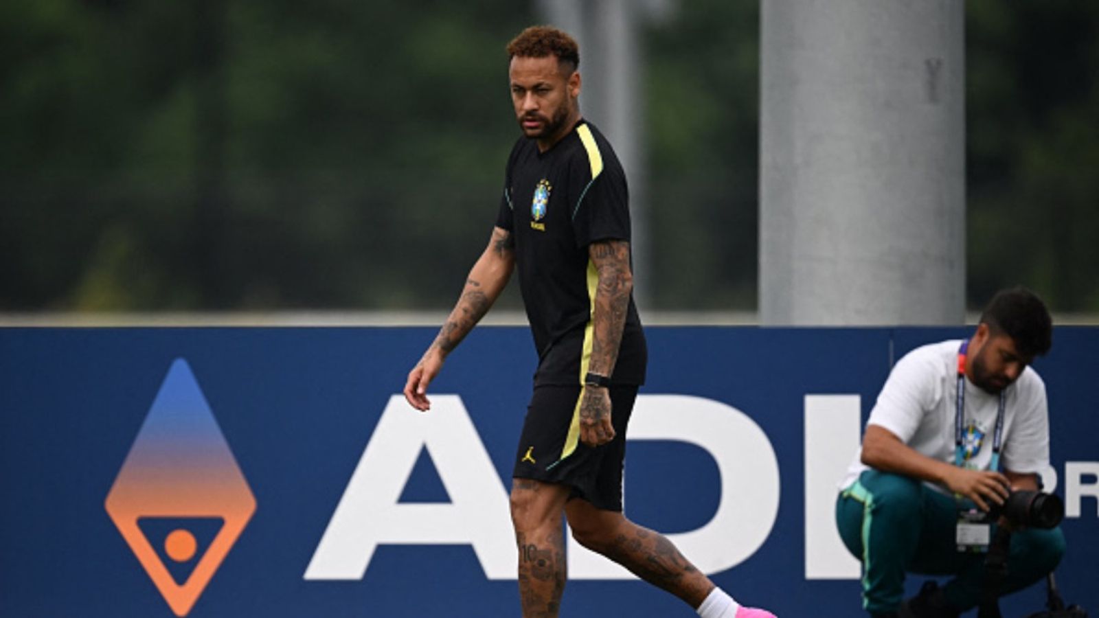 'He will be...': Brazil coach Carlo Ancelloti drops Neymar Jr's fitness update after 3-0 win vs Haiti Neymar in this frame. (Getty)