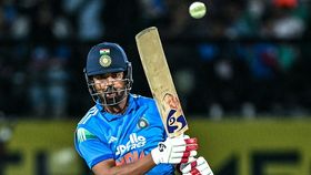 India's veteran batter KL Rahul in this frame. (Getty) India's veteran batter KL Rahul in this frame. (Getty)