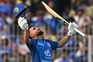 IND vs AFG: Hashmatullah Shahidi tastes history with maiden ODI hundred against India SportsTak