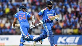 India's star openers Rohit Sharma (R) and Yashasvi Jaiswal in this frame. (Getty) India's star openers Rohit Sharma (R) and Yashasvi Jaiswal in this frame. (Getty)