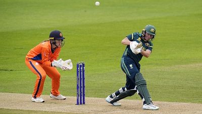 Women's T20 World Cup: Australia record hat-trick of wins after crushing Netherlands by 98 runs Australia's Beth Mooney bats during Women's T20 World Cup match against Netherlands. (Getty)