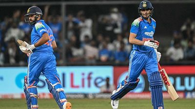 Gill drops honest take on Rohit’s ODI future ahead of India's squad announcement for England series India's captain Shubman Gill (R) and his teammate Rohit Sharma in this frame. (Getty)