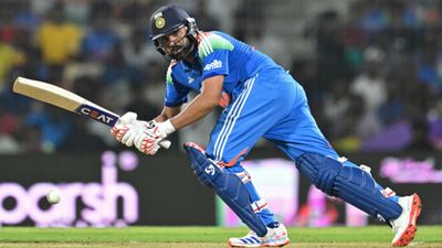 Rohit Sharma scripts history, beats Mohinder Amarnath to become oldest Indian to... Rohit Sharma in this frame. (Getty)