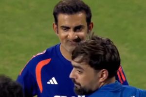 WTCH: Shreyas Iyer shares heartwarming moment with Gautam Gambhir after India's series sweep over Afghanistan SportsTak