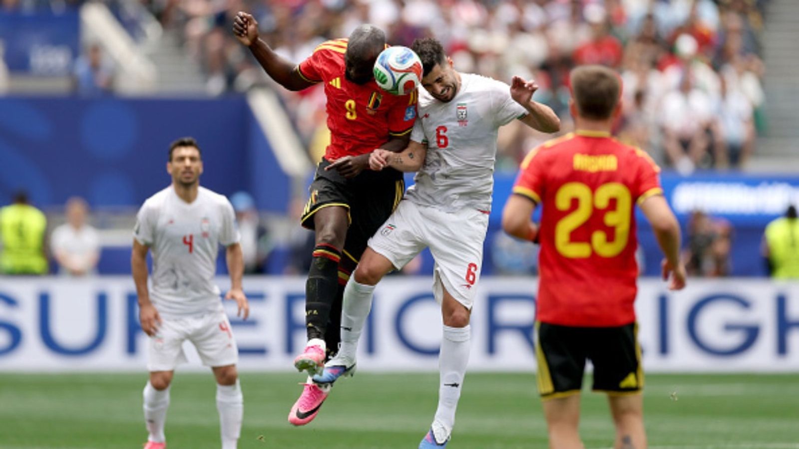Belgium and Iran share points in goalless draw at 2026 World Cup Belgium vs Iran in the frame (Image vis Getty)