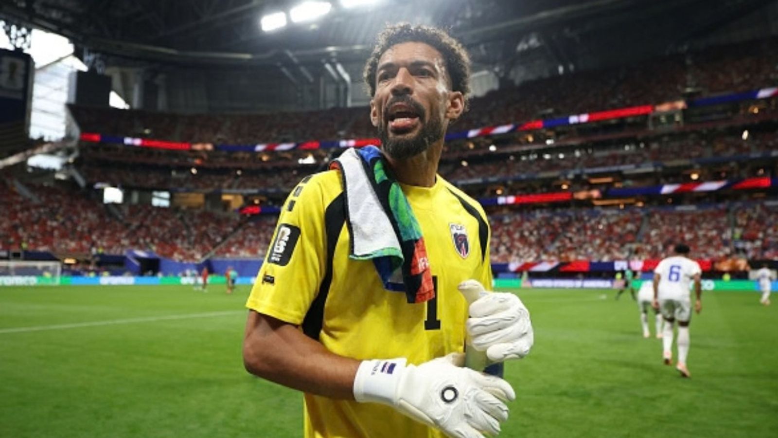 Watch: Cape Verde Goalkeeper Vozinha's mother fulfills emotional dream at World Cup Vozinha in the frame (Image vis Getty)