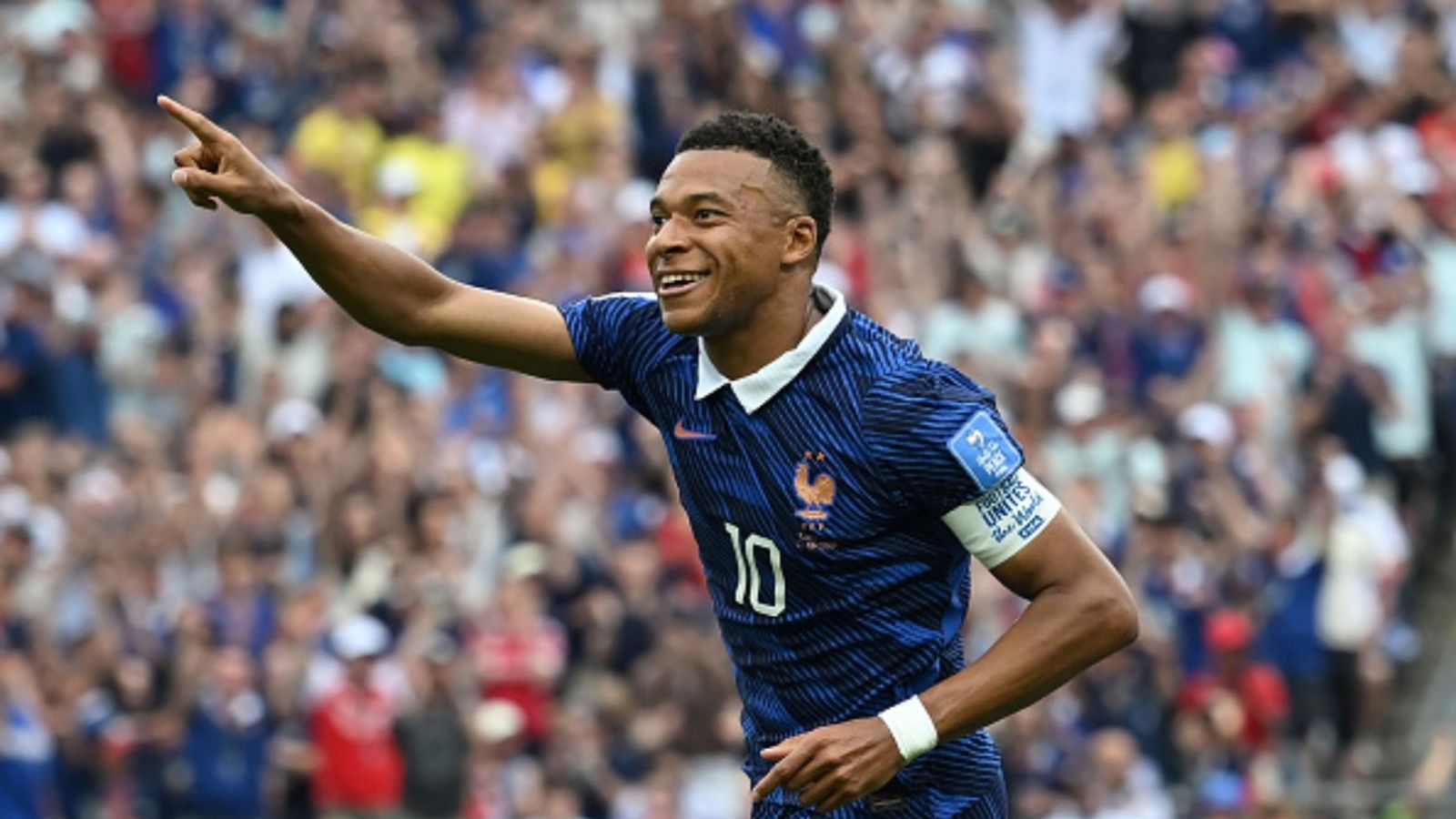 Mbappe equals German legend Klose’s World Cup goal record, trails only Messi as France beats Iraq Kylian Mbappe in the frame (Image via Getty)