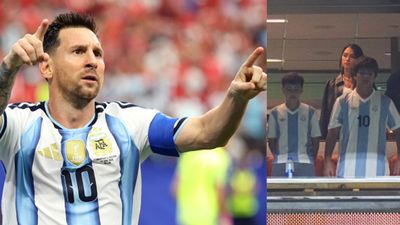 Watch: Messi's family celebrates record-breaking World Cup brace as Argentina advances to Round of 32 Messi's family celebrates record-breaking World Cup brace as Argentina advances to Round of 32