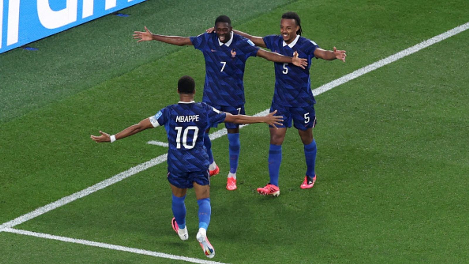 France cruise past Iraq 3-0 in weather-delayed World Cup clash France vs Iraq in the frame (Image via Getty)