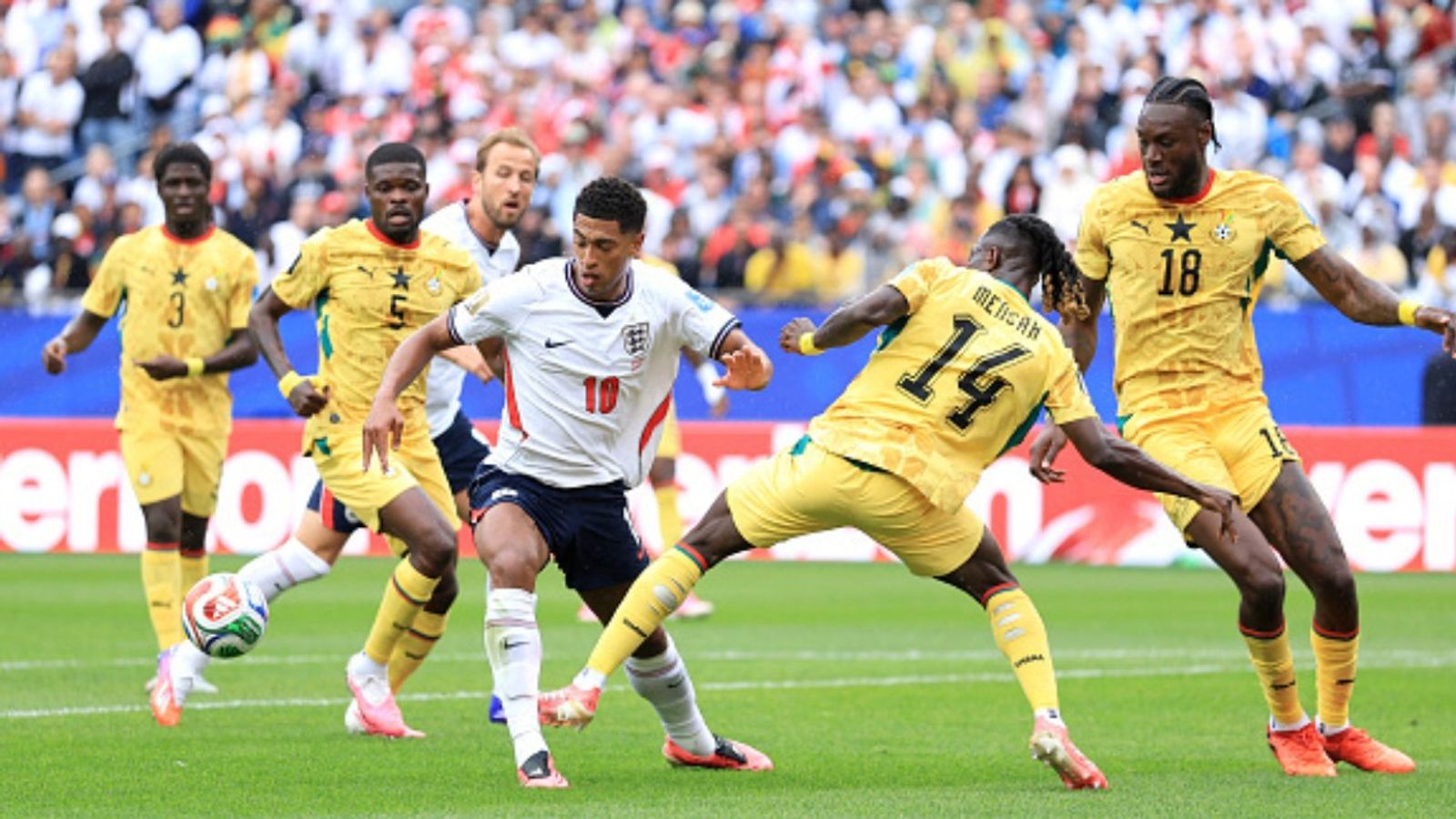 England held to frustrating 0-0 draw by Ghana in 2026 FIFA World Cup England vs Ghana in the frame (Image via Getty)