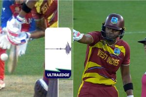 West Indies captain Hayley furious as 3rd umpire gives out despite 'clear gap' between bat and ball, snicko tech in controversy again SportsTak