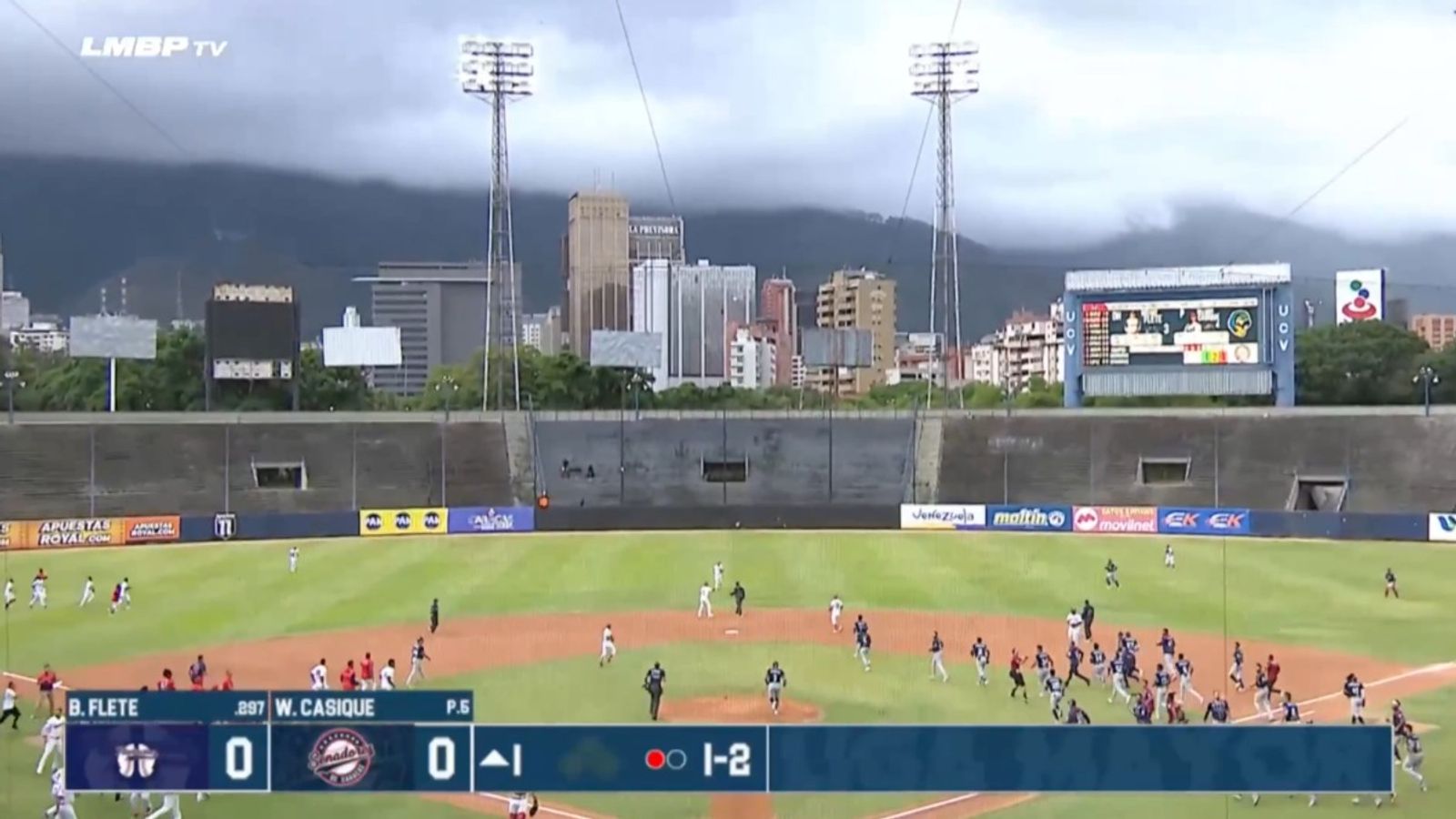 Venezuela earthquakes interrupt live Baseball game, players & spectators rush to safety in terrifying scene; watch viral video Venezuela Earthquake Today: 7.1 and 7.5 earthquakes stops live baseball game in Caracas.