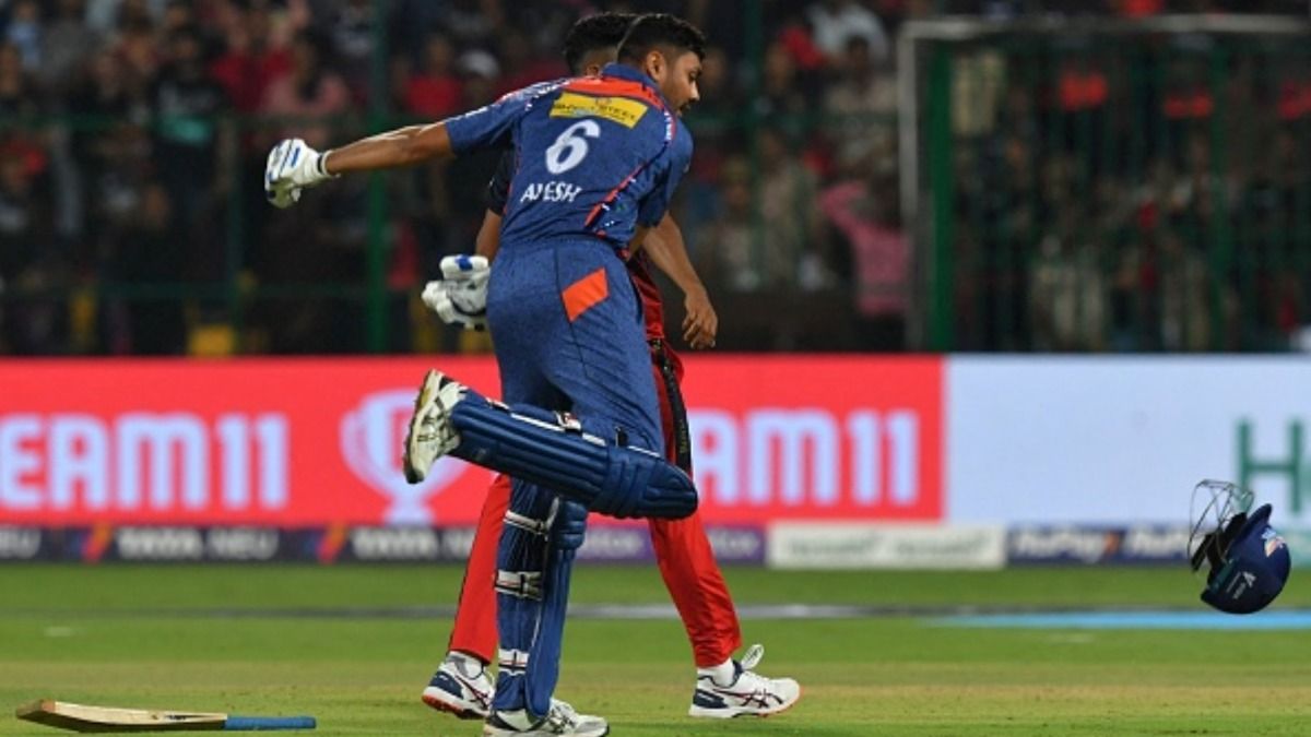 Avesh Khan wonders why 'people are still so obsessed' by him throwing helmet after last-ball win vs RCB in IPL 2023 SportsTak