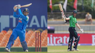 India vs Ireland T20Is' timings revised to avoid overlap with Women’s T20 World Cup India's Vaibhav Sooryavanshi (L) and Ireland's Lorcan Tucker in frame. (Getty)