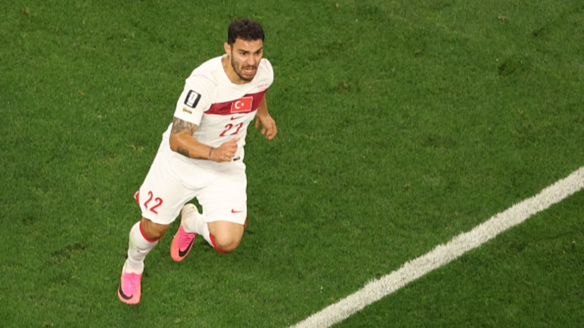 Kaan Ayhan in this frame. (Getty)