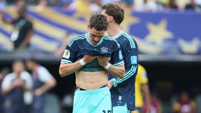 Germany equal Argentina's unwanted FIFA World Cup record after Ecuador shock Germany's Florian Writz in this frame. (Getty)