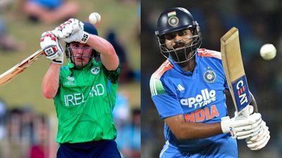 IND vs IRE: Suspense over Vaibhav Sooryavanshi's debut ends as India opt to bowl vs Ireland, know playing XIs Ireland captain Lorcan Tucker (L) and India skipper Shreyas Iyer in frame. (Getty)