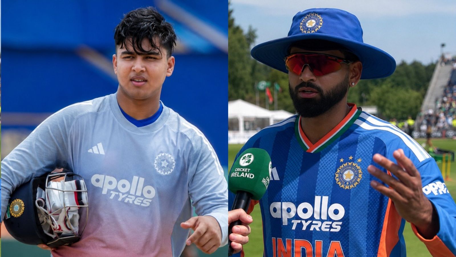Shreyas Iyer explains why Vaibhav Sooryavanshi missed out on historic debut in IND vs IRE 1st T20I India's T20I captain Shreyas Iyer (R) and batting prodigy Vaibhav Sooryavanshi in frame. (X)