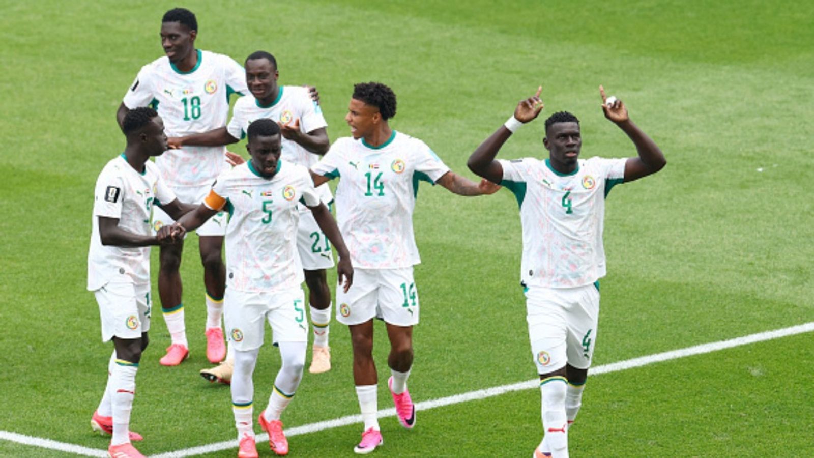 Senegal thrashes Iraq 5-0 to eliminate them from World Cup 2026 Senegal vs Iraq in the frame (Image via Getty)