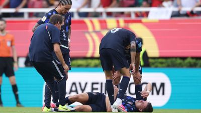Star player Ugarte suffers knee injury in Uruguay World Cup clash against Spain Star player Ugarte suffers knee injury in Uruguay World Cup clash against Spain