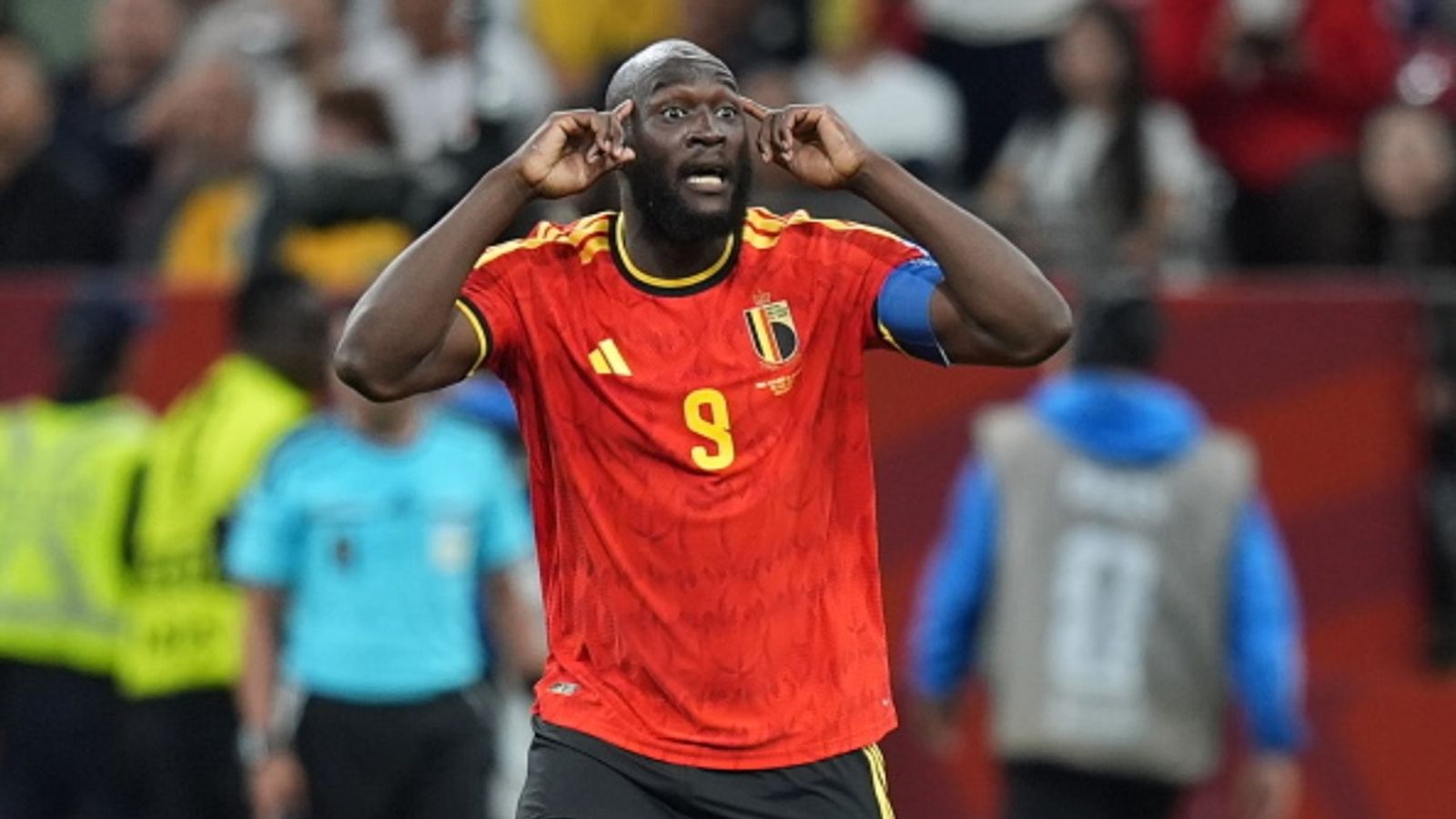 Romelu Lukaku becomes Belgium's all-time FIFA World Cup top scorer in 5-1 win vs New Zealand Romelu Lukaku in this frame. (Getty)
