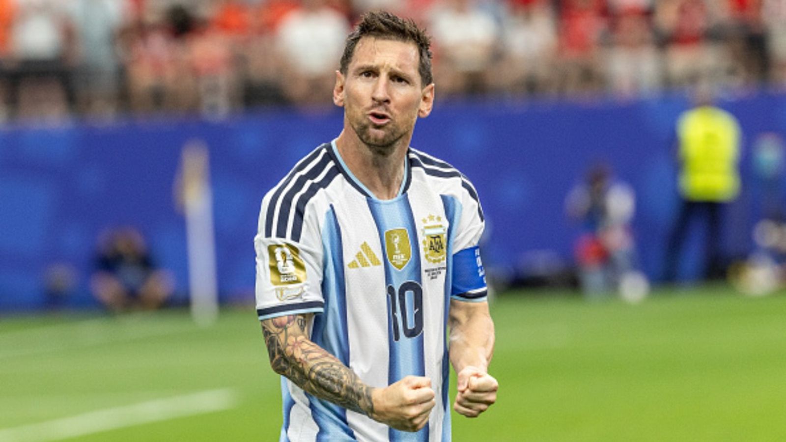 REVEALED: Why Lionel Messi won't start for Argentina in group finale game vs Jordan Lionel Messi in the frame (Getty)