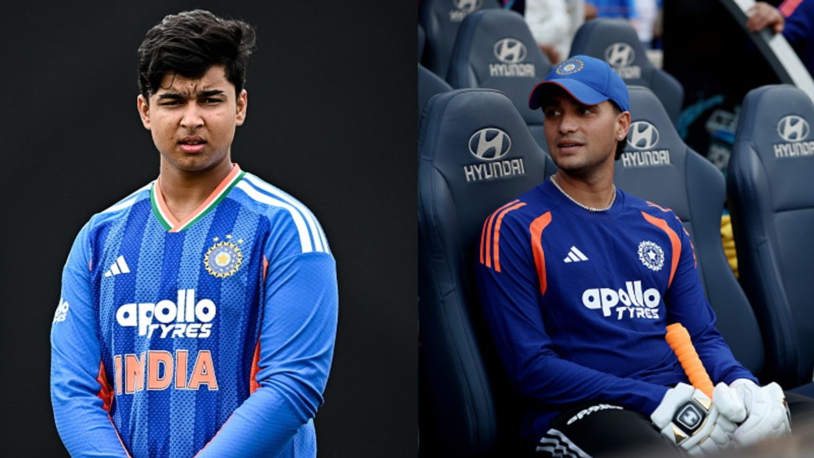 Abhishek Sharma discloses Vaibhav Sooryavanshi's mindset amidst IND vs IRE T20I series India's star openers Vaibhav Sooryavanshi (L) and Abhishek Sharma in frame. (Getty)