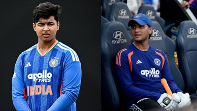 Abhishek Sharma discloses Vaibhav Sooryavanshi's mindset amidst IND vs IRE T20I series India's star openers Vaibhav Sooryavanshi (L) and Abhishek Sharma in frame. (Getty)