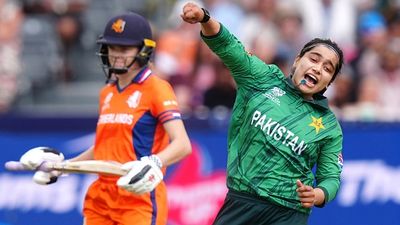 Pakistan sign off Women's T20 World Cup with 37-run win over Netherlands in low-scoring affair Pakistan's Fatima Sana celebrates after dismissing Netherlands' Silver Siegers (not pictured) during their Women's T20 World Cup clash. (Getty)