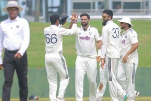IND A vs SL A: India munch on 170-run lead after Auqib Nabi's 4-fer put Sri Lanka on backfoot on Day 3 SportsTak