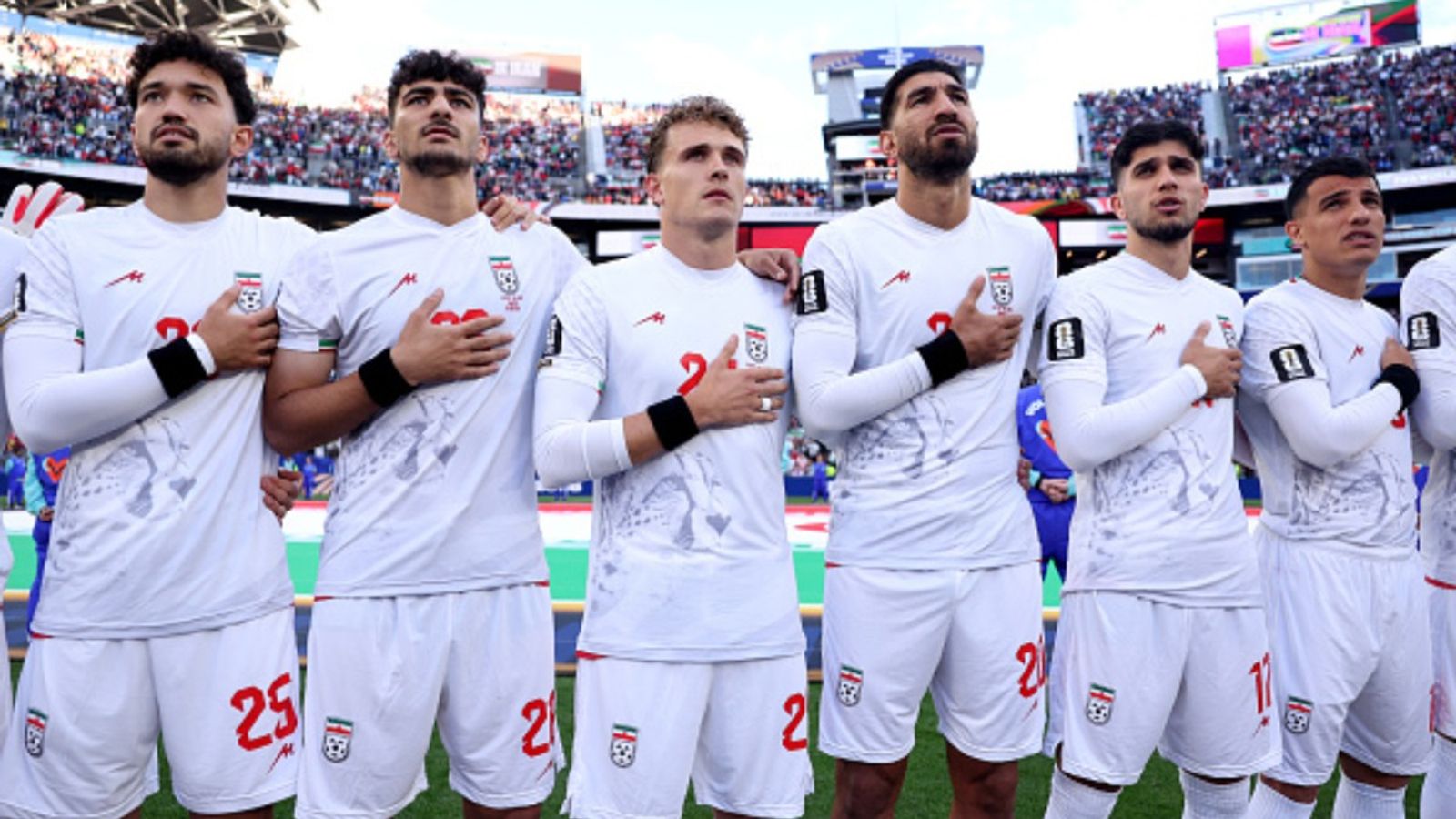 Why Iranian fans booed their team during national anthem vs Egypt at FIFA World Cup 2026 Iran national anthem during FIFA World Cup 2026 (Getty)