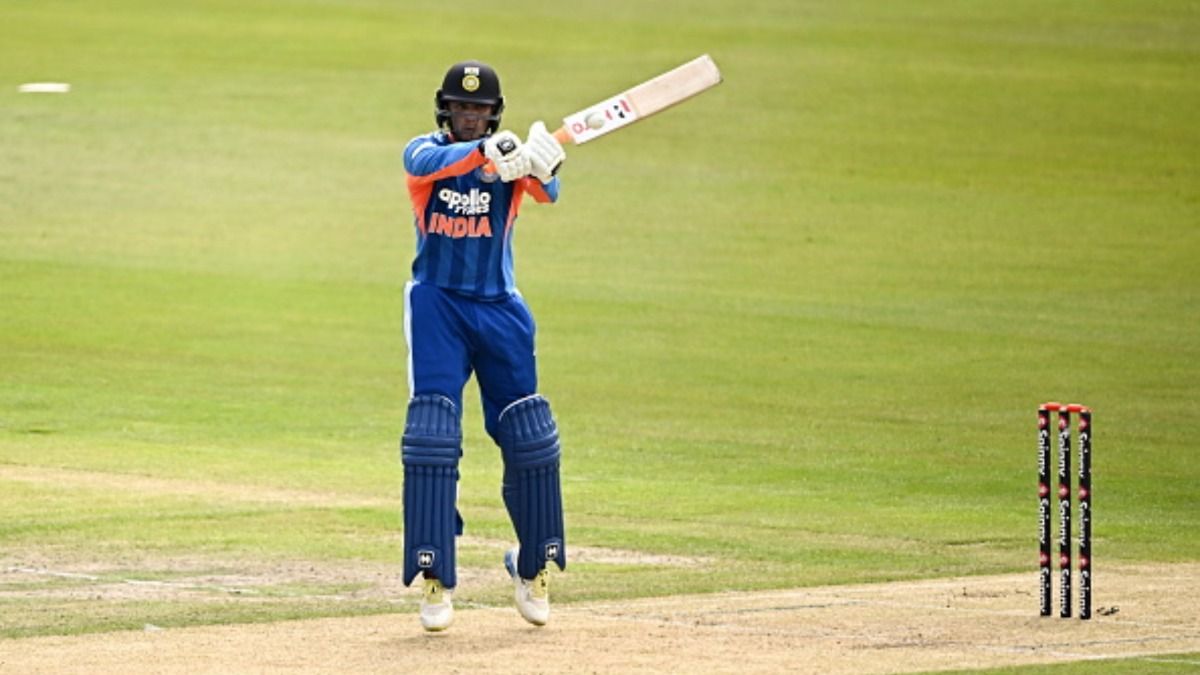 Abhishek Sharma in this frame. (Getty)