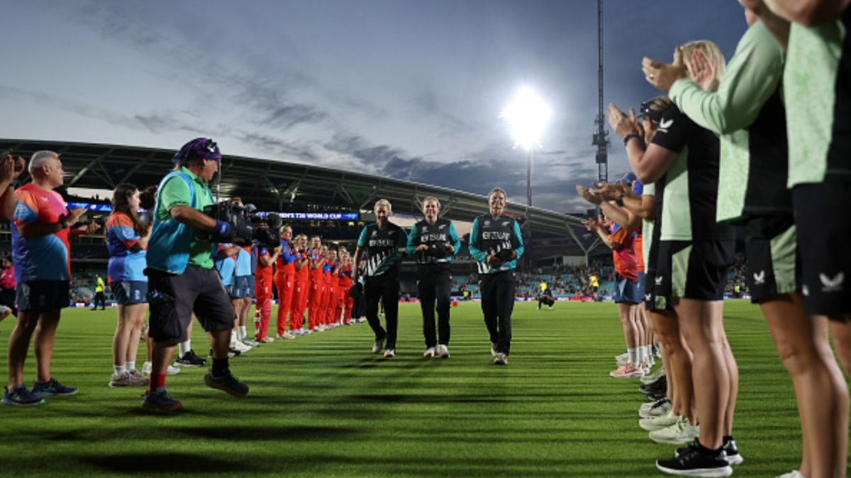 Suzie Bates, Sophie Devine and Lea Tahuhu in this frame. (Getty)