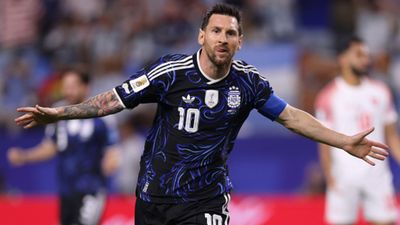 Lionel Messi scripts more World Cup history with stunning free-kick against Jordan Lionel Messi scripts more World Cup history with stunning free-kick against Jordan
